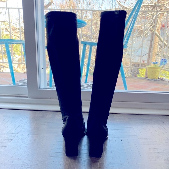 Like New Vintage Sergio Rossi Sleek Black Boots 36 - Picture 3 of 15